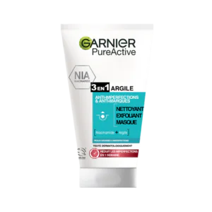 GARNIER  Pure Active 3-en-1 Argile